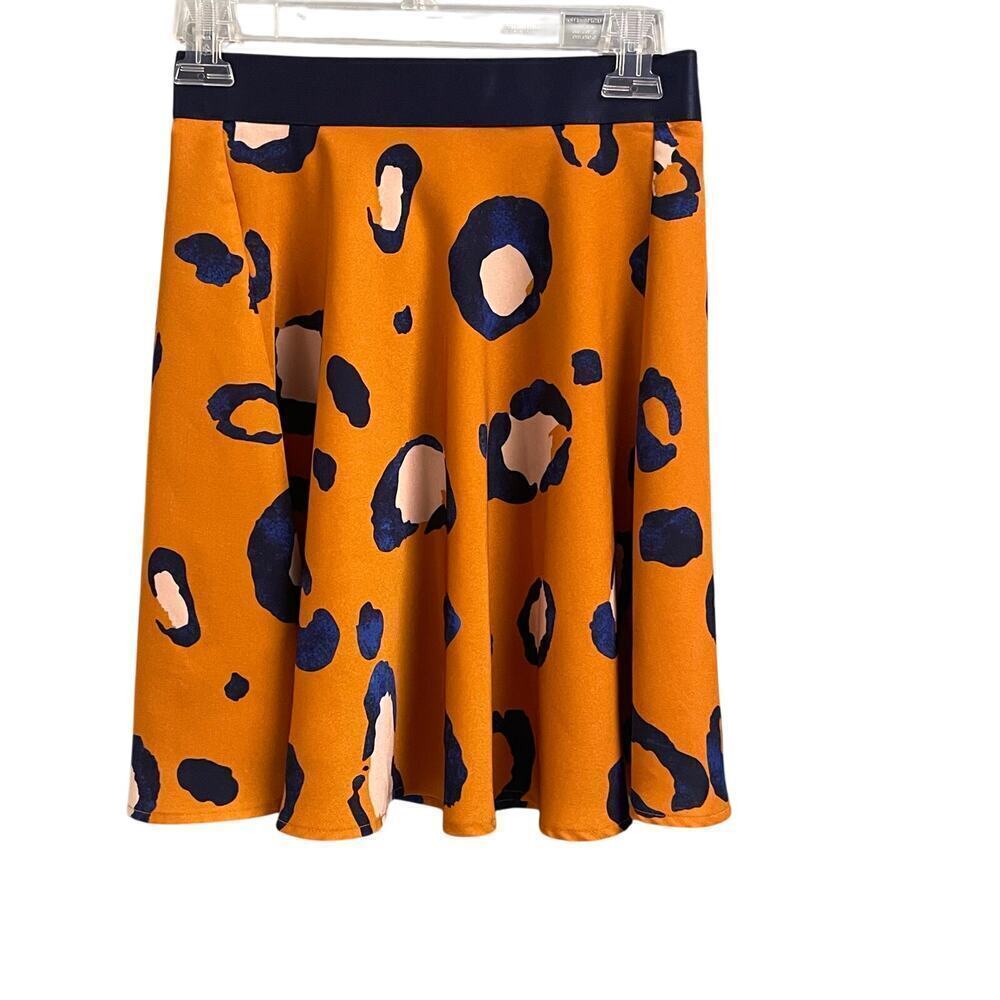 3.1 Phillip Lim X Target 20th Anniversary A Line Twirl Skirt Size 2 Leopard Dot